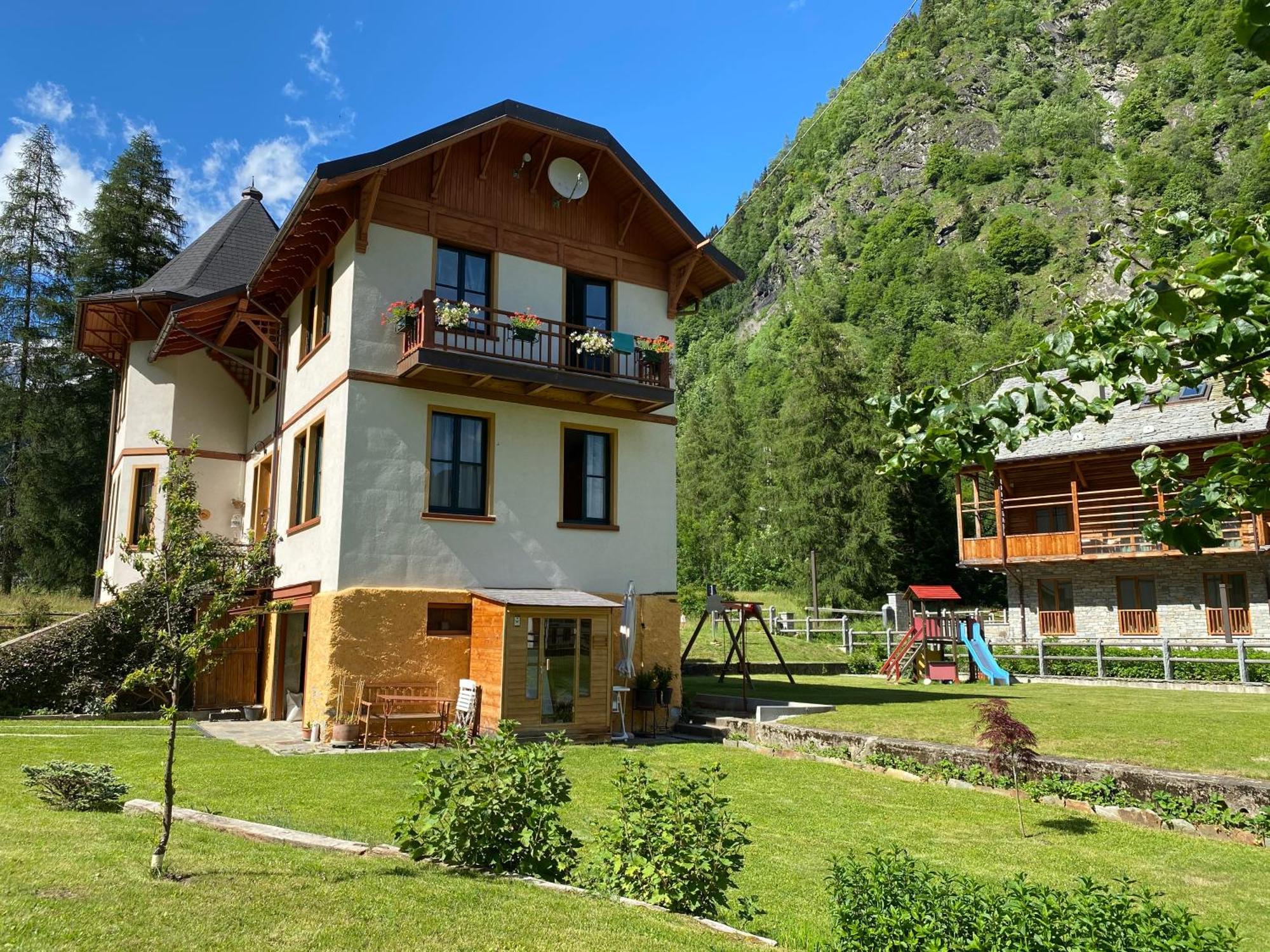 L'Aria Di Casa Bed & Breakfast Alagna Valsesia Ngoại thất bức ảnh